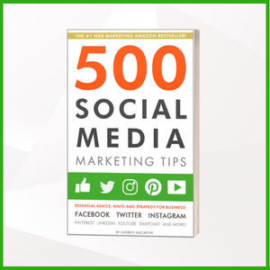 500 Social Media Marketing Tips book cover