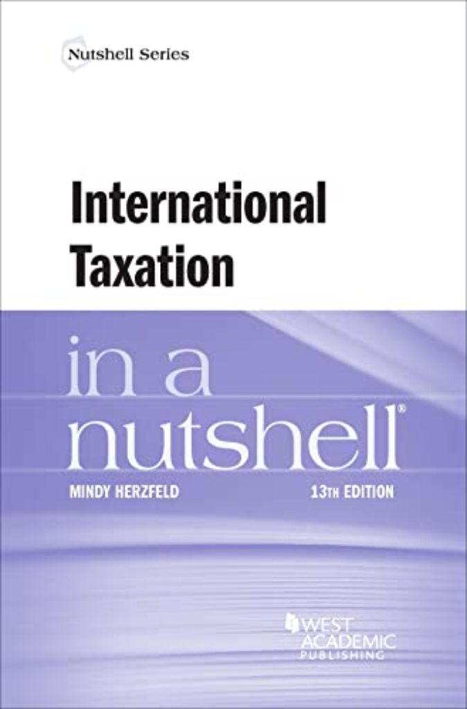 1710298146 41jkiwupl2L International Taxation in a Nutshell (Nutshells) Edu Expertise Hub Taxation