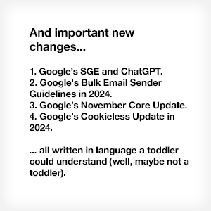 Includes important new changes such as Google's Bard and ChatGPT