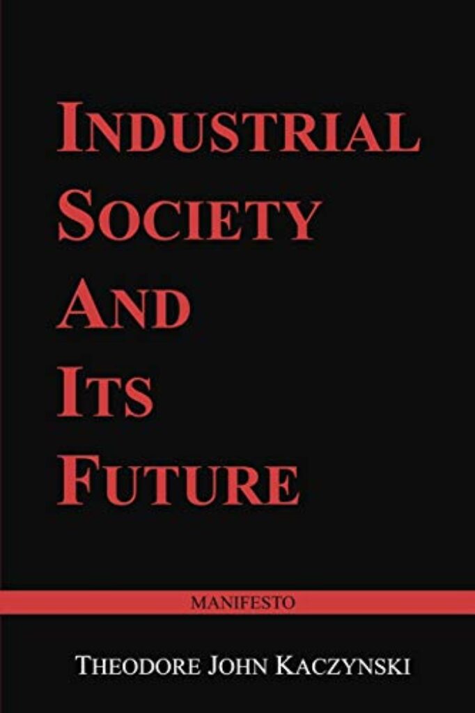 41ySrRFtXL Industrial Society and Its Future: Unabomber Manifesto Edu Expertise Hub Industries