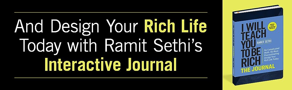 Design your rich life with Ramit Sethi's Interactive Journal