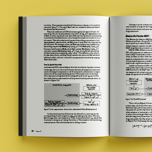 Spread of Serious Cryptography on yellow background