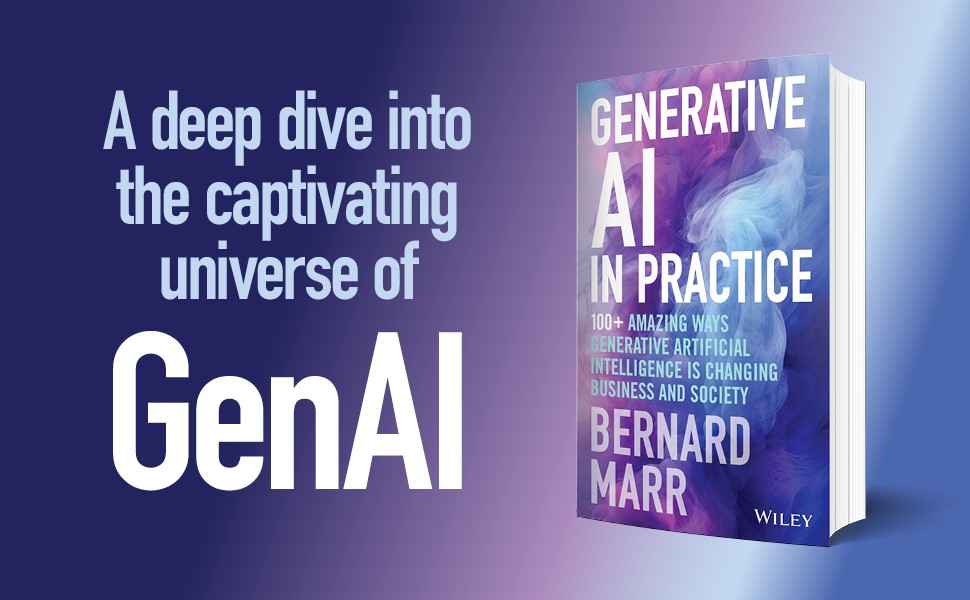 Generative AI in Practice by Bernard Marr is a deep dive into the captivating universe of GenAI