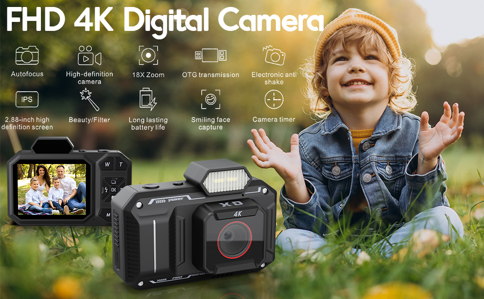 FHD 4K Digital Camera