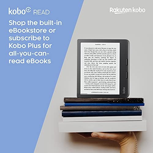 41tLLV7k0GL. AC Kobo Libra 2 | eReader | 7” Glare Free Touchscreen | Waterproof | Adjustable Brightness and Color Temperature | Blue Light Reduction | eBooks | WiFi | 32GB of Storage | Carta E Ink Technology | Black Edu Expertise Hub Tablets & E-Readers