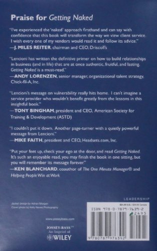 51 Lh6k9eEL Getting Naked: A Business Fable About Shedding The Three Fears That Sabotage Client Loyalty Edu Expertise Hub Skills