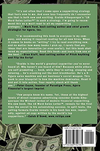 51cLvoAXzJL The 16-Word Sales Letter™: A proven method of writing multi-million-dollar copy faster than you ever thought possible Edu Expertise Hub Marketing & Sales