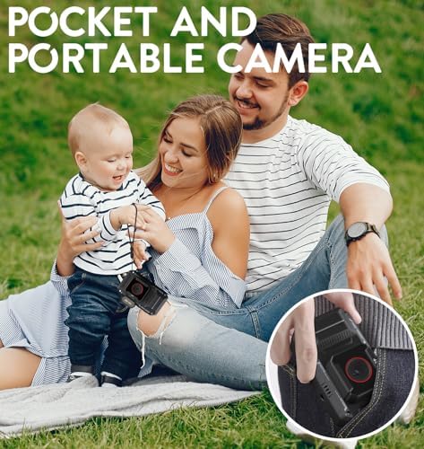 51fithB9LaL. AC Digital Camera for Photography 48MP - 4K Vlogging Video Cameras with 2.8" Screen - Compact and Portable for Kids Teens Beginners - 18X Zoom Point & Shoot Camara - Include 32G Sd Card - Black Edu Expertise Hub Digital Audio Video & Photography