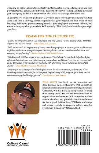 51zqajzEEvL The Culture Fix: Bring Your Culture Alive, Make It Thrive, and Use It to Drive Performance Edu Expertise Hub Business Culture