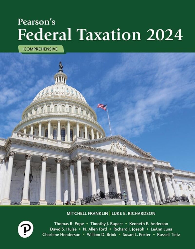 61bbqf1ddL Pearson's Federal Taxation 2024 Comprehensive Edu Expertise Hub Taxation