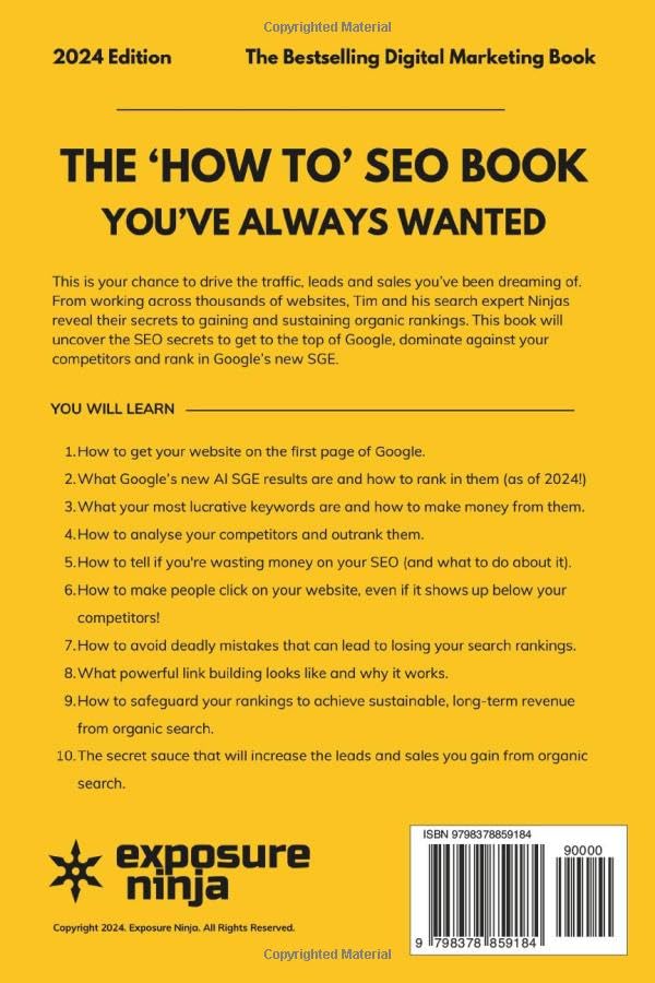 61vBUkirhvL How To Get To The Top of Google: The Plain English Guide to SEO (Digital Marketing by Exposure Ninja) Edu Expertise Hub digital marketing