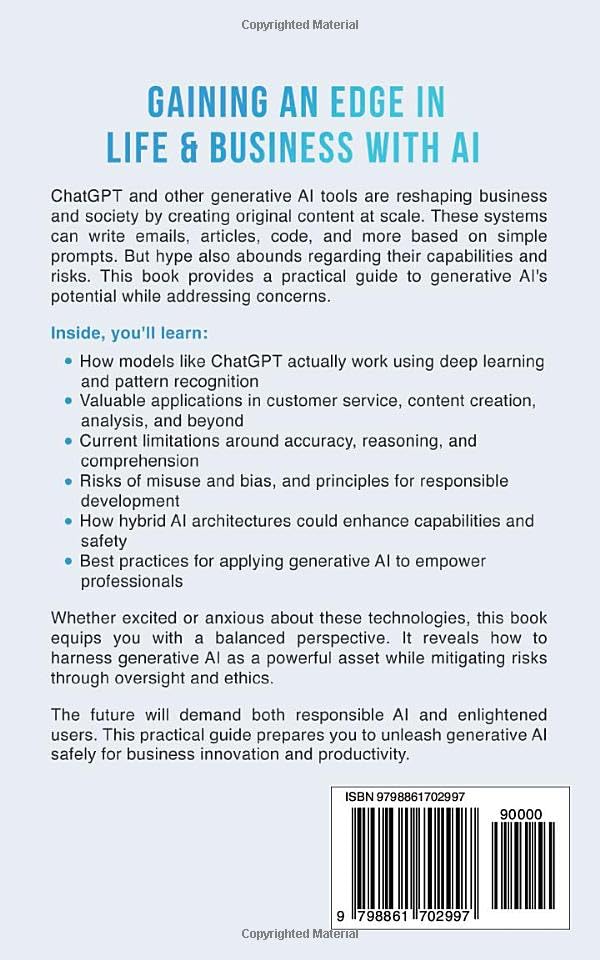 61wLinkPQAL Gaining An Edge In Life & Business With AI: Unleashing the Power of Generative AI and Chat GPT Edu Expertise Hub ai in business