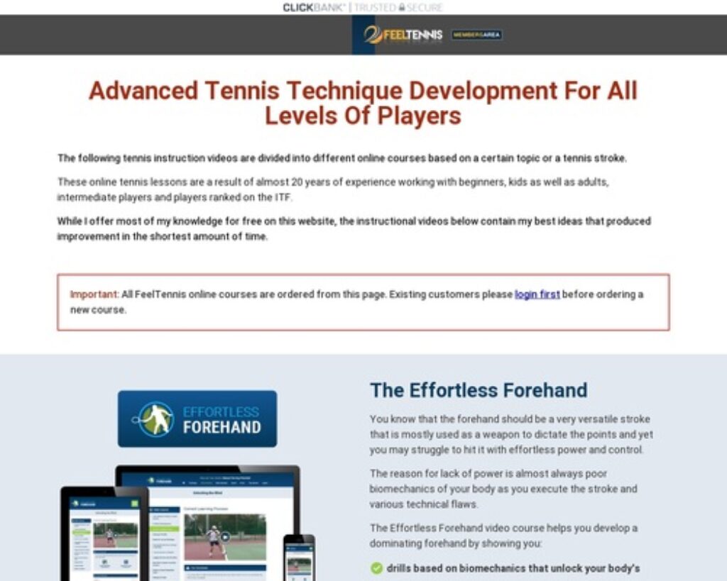 feeltennis x400 thumb Tennis Online Courses And Instruction Videos | Feel Tennis Edu Expertise Hub Video Marketing