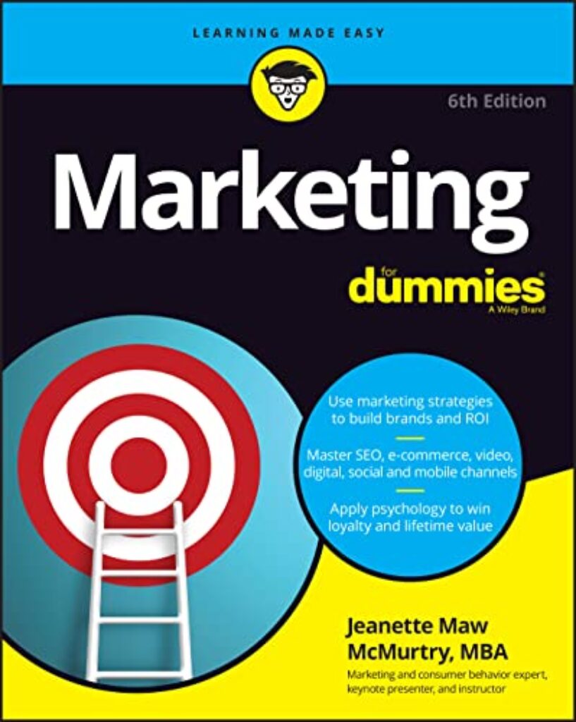 1715432685 51HUtoAXigL Marketing For Dummies Edu Expertise Hub Marketing & Sales