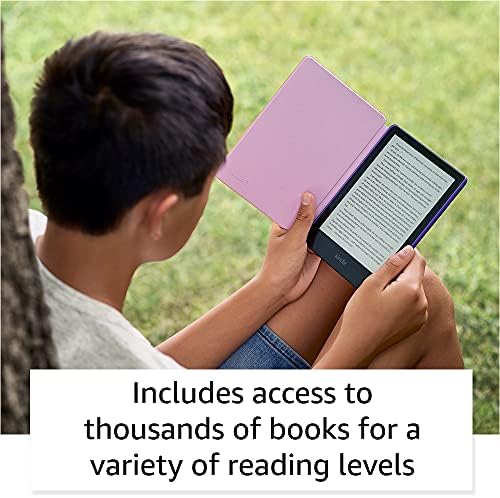 51IcfGjYgXL. AC Kindle Paperwhite Kids – kids read, on average, more than an hour a day with their Kindle - 16 GB, Emerald Forest Edu Expertise Hub Tablets & E-Readers