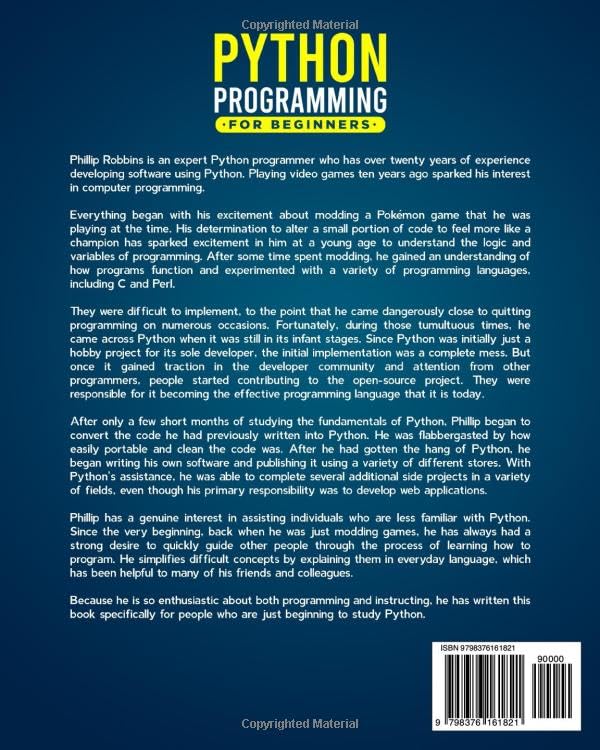 61qhBJwmNWL Python Programming for Beginners: The Complete Guide to Mastering Python in 7 Days with Hands-On Exercises – Top Secret Coding Tips to Get an Unfair Advantage and Land Your Dream Job! Edu Expertise Hub Programming languages