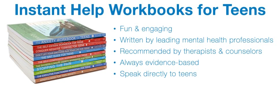 Our workbooks for teens are fun & engaging, recommended by therapists, and speak directly to teens.