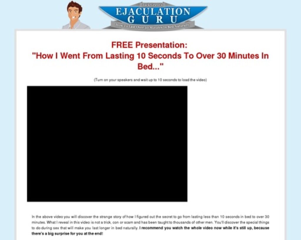 ejacguru x400 thumb Ejaculation Guru: How To Last Over 30 Minutes In Bed Naturally Edu Expertise Hub Niche Marketing