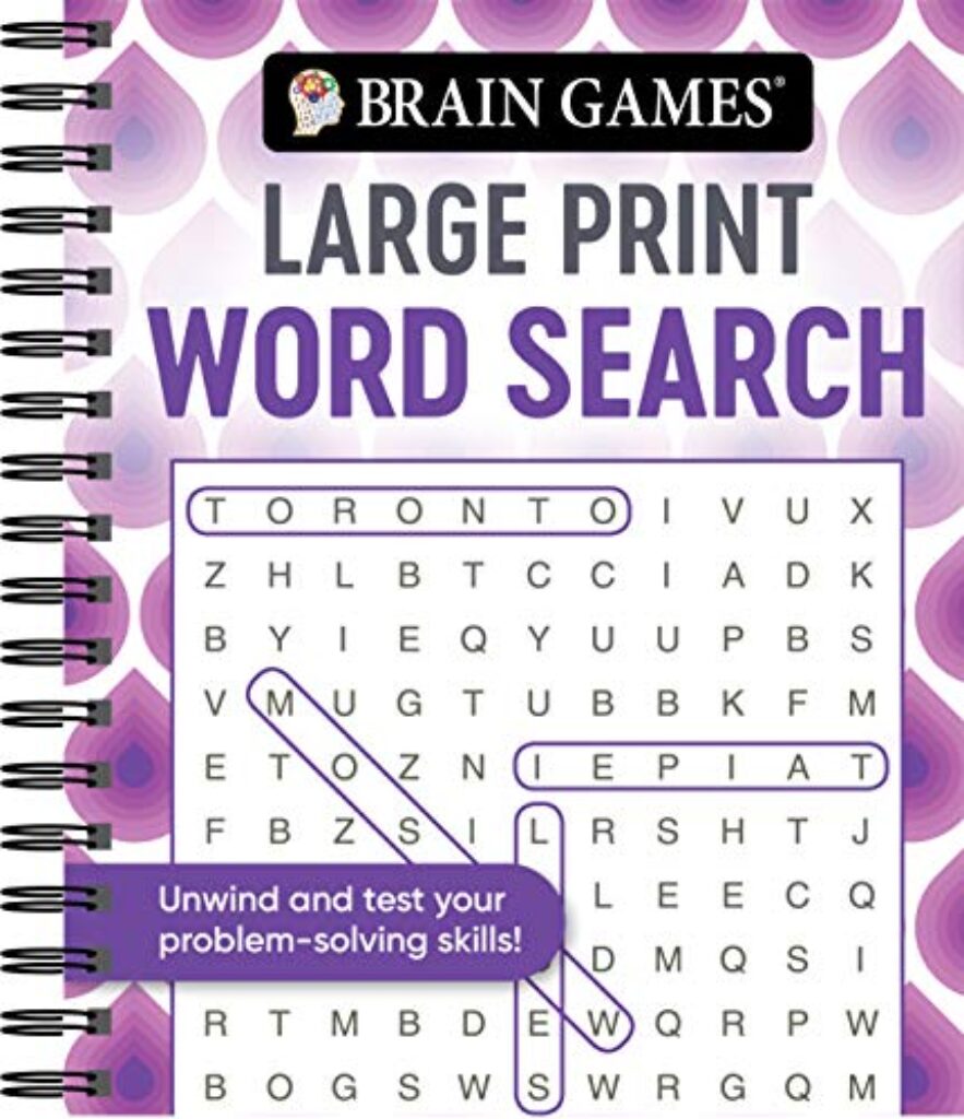 1718926687 515jWzvPTZL Brain Games - Large Print Word Search (Swirls) Edu Expertise Hub Online Searching