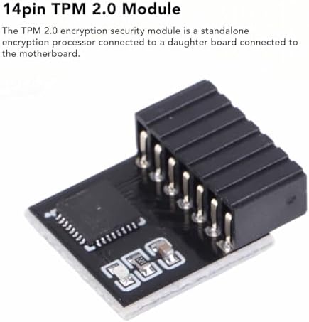 41XmzkYVYeL. AC Diyeeni TPM 2.0 Encryption Security Module, 14pin SPI for ASUS Motherboard, Secure Storage, Reliable and Practical Edu Expertise Hub Security & Encryption