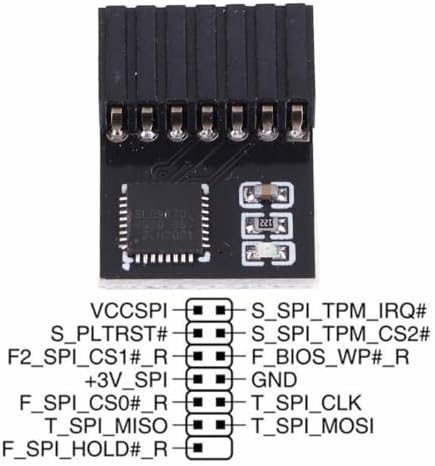 41mG70k5DaL. AC Diyeeni TPM 2.0 Encryption Security Module, 14pin SPI for ASUS Motherboard, Secure Storage, Reliable and Practical Edu Expertise Hub Security & Encryption