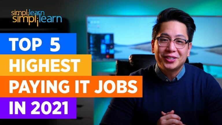 1724216132 maxresdefault Top 5 Highest Paying Jobs In 2021 | Highest Paying IT Jobs 2021 | High Salary Jobs | Simplilearn Edu Expertise Hub best salary jobs