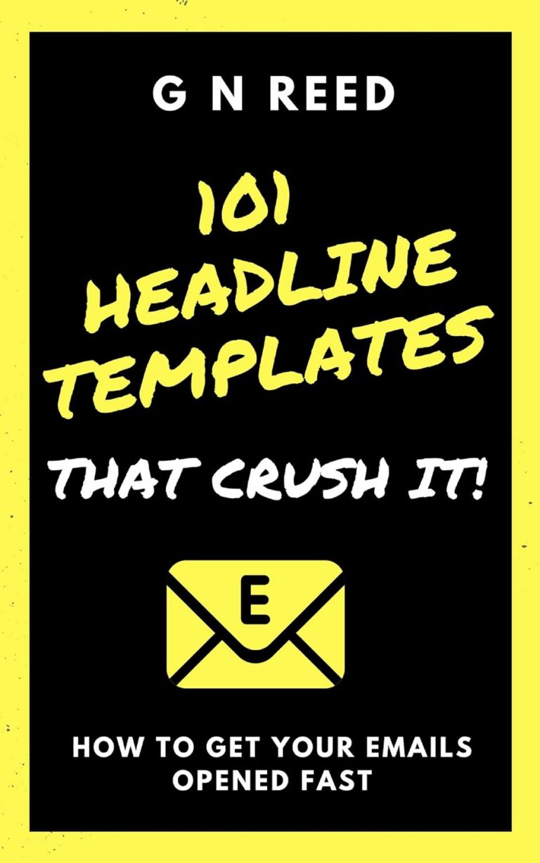 1724954485 71LUu6EKmWL. SL1500 101 Headline Templates That Crush It (Business Marketing And Sales Book 1) Edu Expertise Hub Marketing & Sales