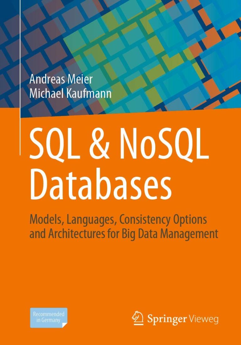 1725134603 61M5eZ yaSL. SL1181 SQL & NoSQL Databases: Models, Languages, Consistency Options and Architectures for Big Data Management Edu Expertise Hub Databases & Big Data