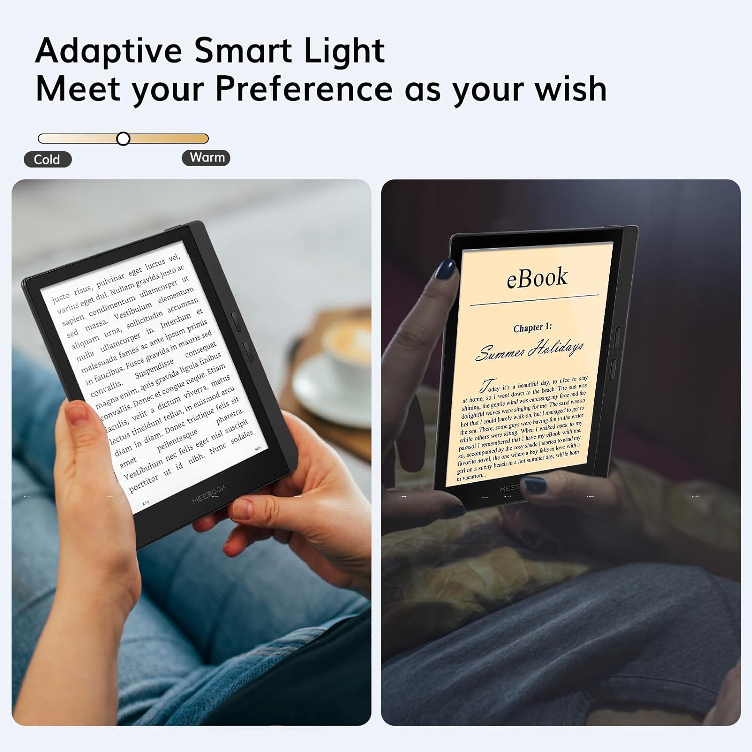 71svhDzO6iL. AC SL1500 Meebook E-Reader M7 | 6.8' Eink Carta Screen | 300PPI Smart Light | Android 11 | Ouad Core Processor | Out Speaker | Support Google Play Store | 3GB+32GB Storage | Micro-SD Slot | Gray Edu Expertise Hub Tablets & E-Readers