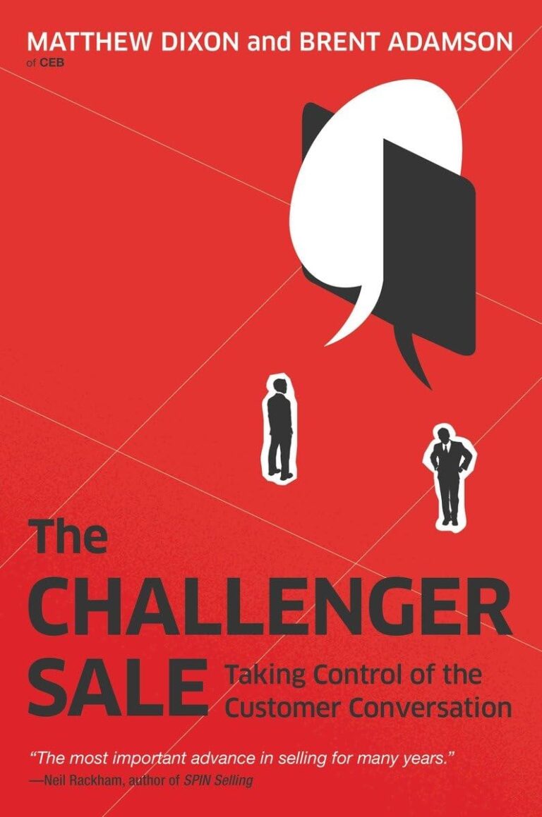 1726327802 61k3jZtOX8L. SL1200 The Challenger Sale: Taking Control of the Customer Conversation Edu Expertise Hub Marketing & Sales