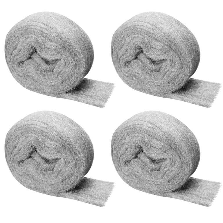 1727121423 81H3H1Cae3L. SL1500 Steel Wool for Mice Control,4 Pack of 3.1"x13 Ft #00 Steel Wool,Gap Filler for House & Garage,Keep Mice Away from Holes,Siding,Pipeline,Vents in Garden,House,Hardware DIY Kit Edu Expertise Hub Hardware & DIY