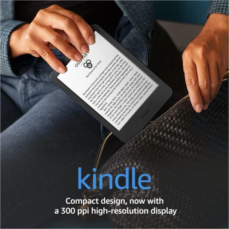 1727193653 61xb ab4HdL. AC SL1000 International Version – Kindle – The lightest and most compact Kindle, now with a 6” 300 ppi high-resolution display, and 2x the storage – Black Edu Expertise Hub Tablets & E-Readers