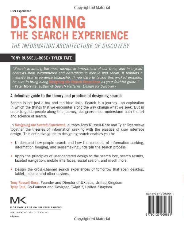 Designing the Search Experience: The Information Architecture of Discovery Edu Expertise Hub Online Searching