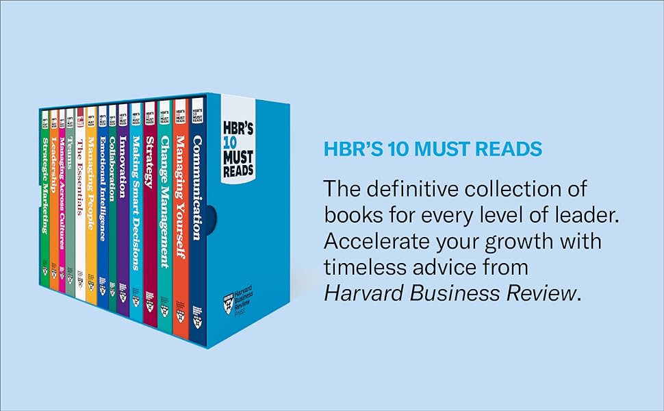 HBR's 10 Must Reads: the definitive collection of books for every level of reader.