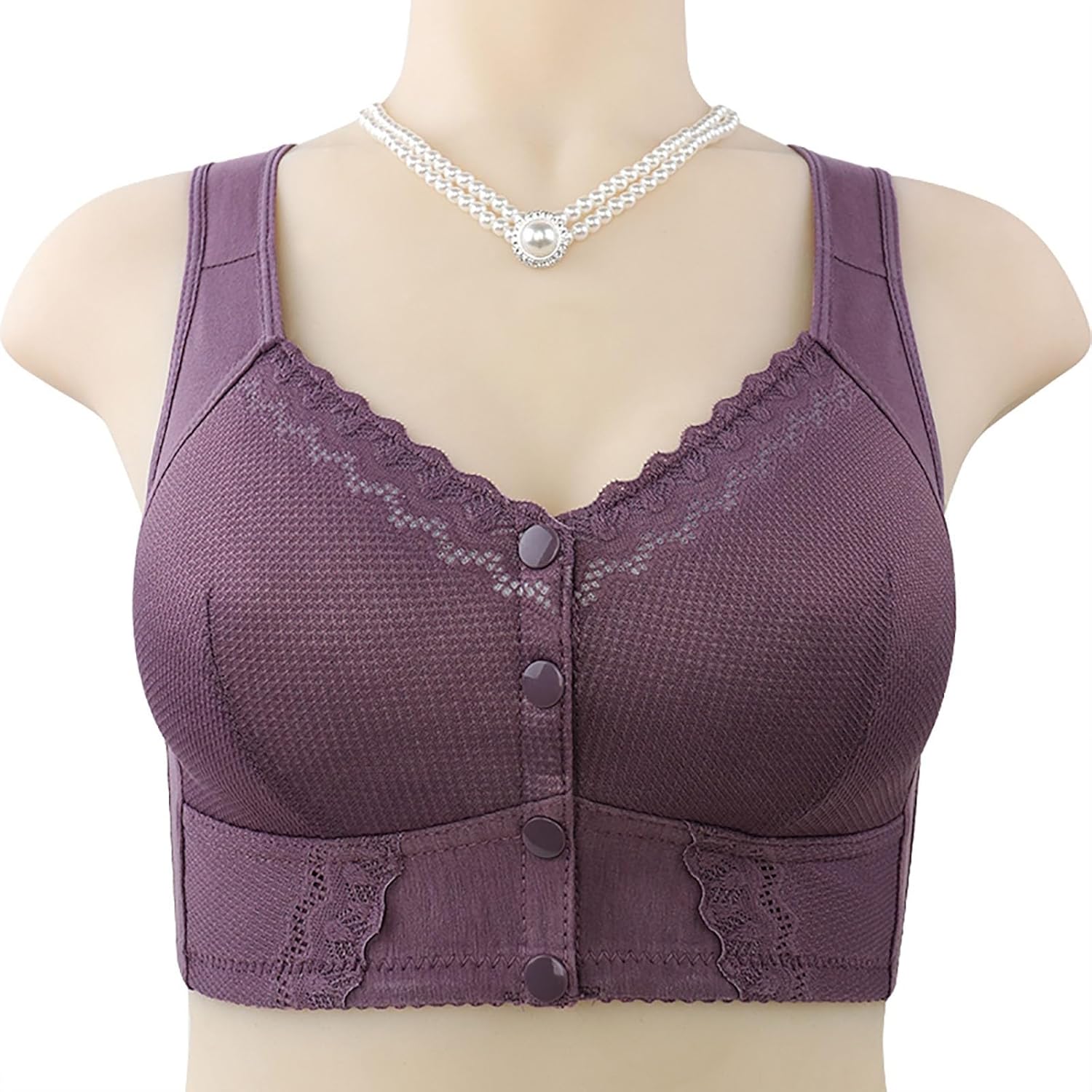 71n+thv1 XL. AC SL1500 Moona Bra for Senior, Moona Bra - Front Closure Breathable Bra for Seniors，Comfy Bras for Older Women Edu Expertise Hub Online Searching