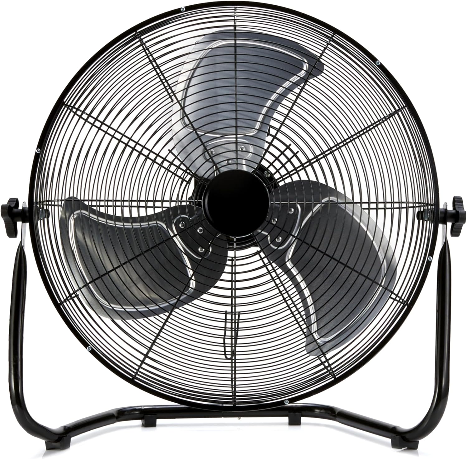 8124Z88AzoL. AC SL1500 Amazon Basics 18-Inch High-Velocity Industrial Floor Fan with 3 Speeds, Metal Construction and Aluminum Blades, Ideal for Industrial & Commercial Spaces, 100W, Black, 8.27"D x 21.85"W x 21.5"H Edu Expertise Hub Industries