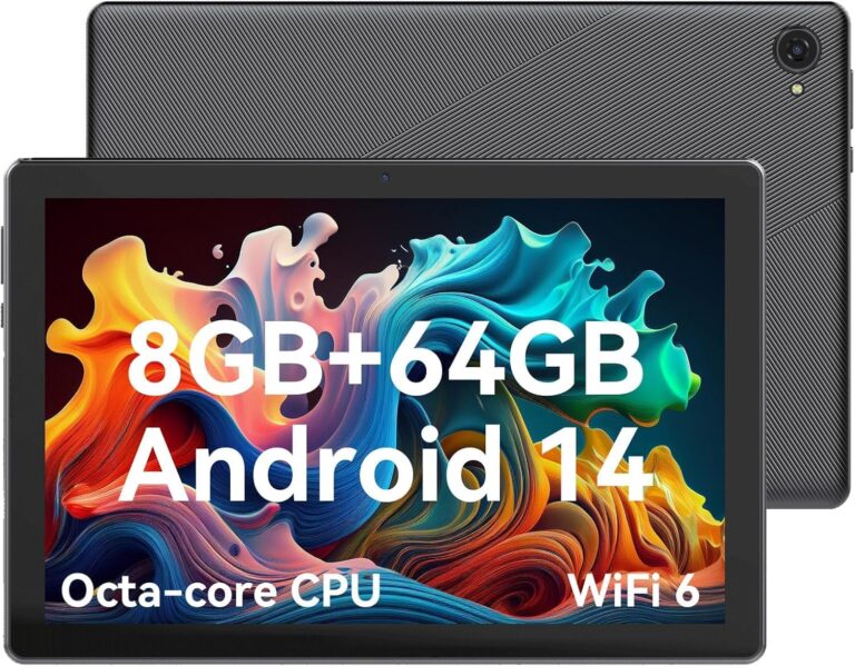 1727845421 81WRJq iDSL. AC SL1500 Latest 2024 Android Tablet, 10.1 inch Tablets with 1280 * 800 IPS HD Touchscreen, Octa-Core Processor, 8GB RAM 64GB ROM, 1TB TF Card Expandable, Widevine L1, Face ID, Wi-Fi 6, Fast Charging Edu Expertise Hub Tablets & E-Readers