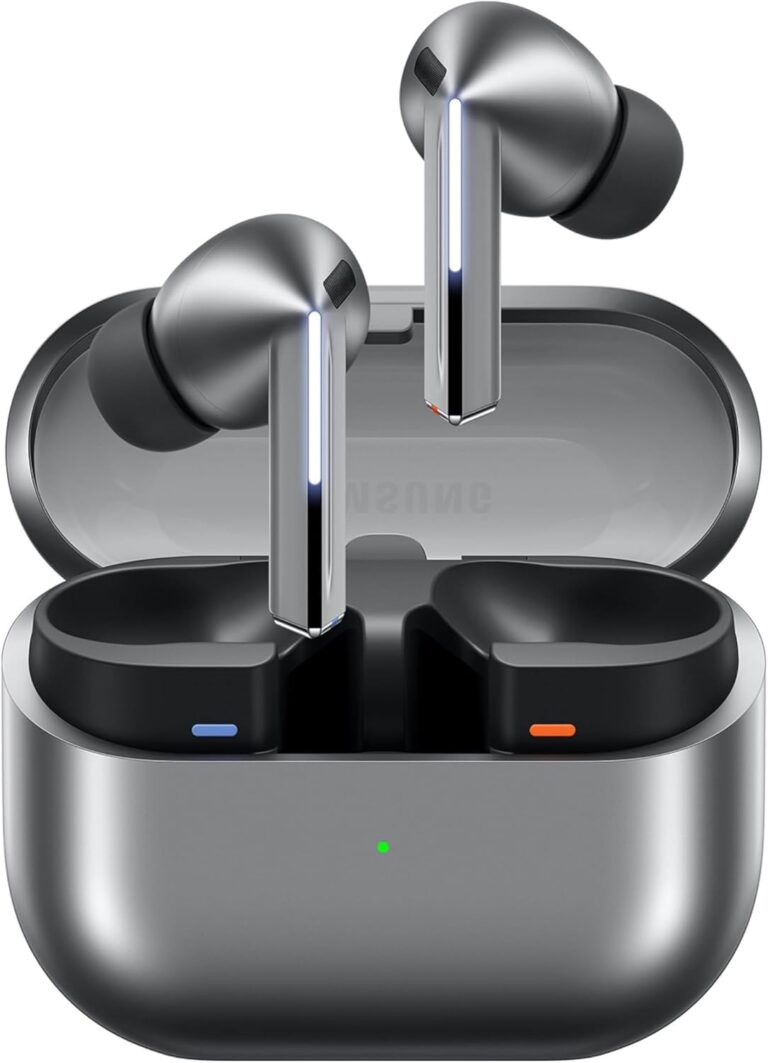 1729328117 61zW8yc4hTL. AC SL1500 SAMSUNG Galaxy Buds 3 Pro AI True Wireless Bluetooth Earbuds, Noise Cancelling, Sound Optimization, Real-Time Interpreter, Redesigned Comfort Fit, Silver [US Version, Amazon Exclusive 2Yr Warranty] Edu Expertise Hub AI