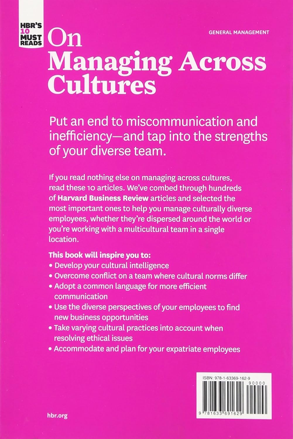 81e5fuyWd1L. SL1500 HBR's 10 Must Reads on Managing Across Cultures (with featured article "Cultural Intelligence" by P. Christopher Earley and Elaine Mosakowski) Edu Expertise Hub Business Culture