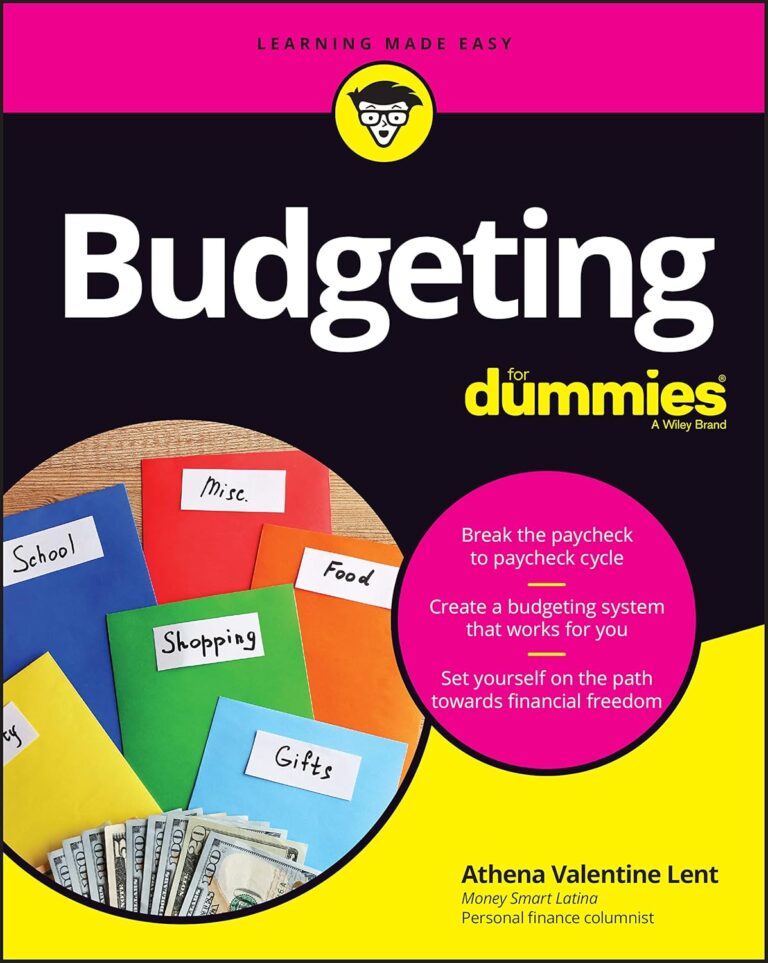 1731819688 81aCKsYogWL. SL1500 Budgeting For Dummies (For Dummies (Business & Personal Finance)) Edu Expertise Hub Personal Finance