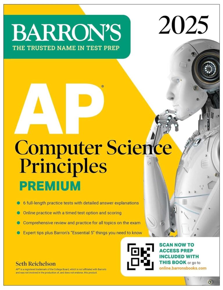 1731999819 712mNFDCfRL. SL1500 AP Computer Science Principles Premium, 2025: Prep Book with 6 Practice Tests + Comprehensive Review + Online Practice (Barron's AP Prep) Edu Expertise Hub Computer science