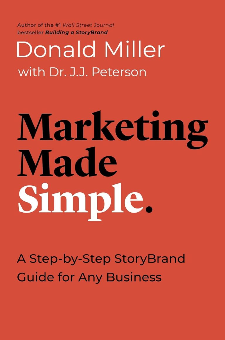 1732325757 61pORprOq7L. SL1500 Marketing Made Simple: A Step-by-Step StoryBrand Guide for Any Business (Made Simple Series) Edu Expertise Hub digital marketing