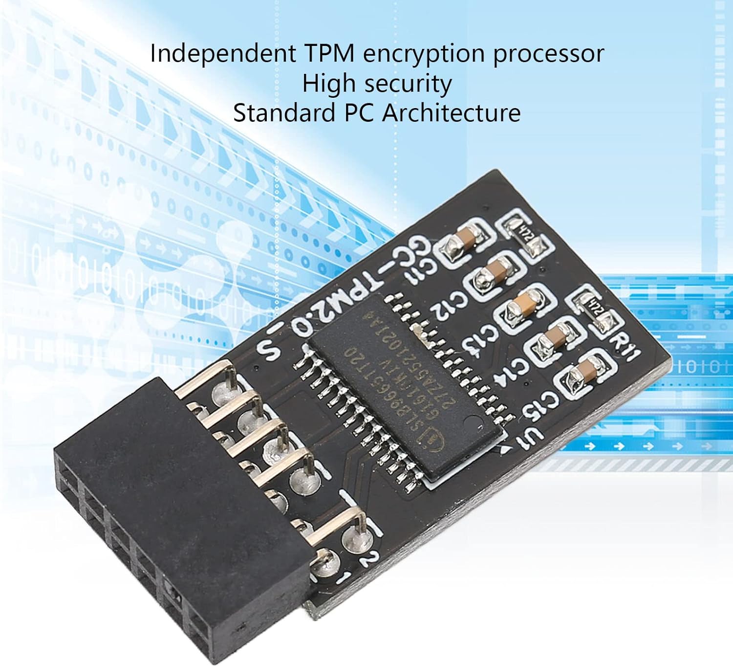 1732469128 241 71CMAps9imL. AC SL1500 TPM 2.0 Module Encryption Security Module LPC 12 Pin Module Compatible with Remote Card LPC TPM2.0 Module 12 pin for GIGABYTE Motherboards Edu Expertise Hub Security & Encryption