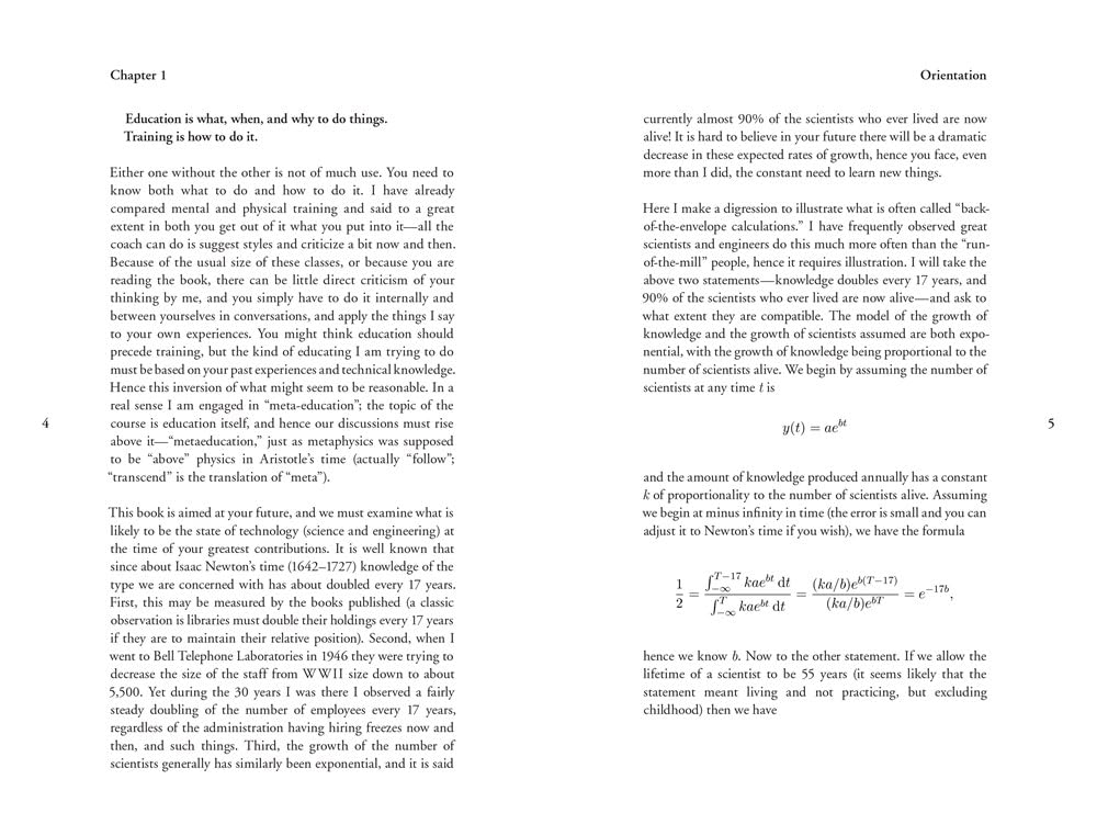 61f81gUHZ7L. SL1000 The Art of Doing Science and Engineering: Learning to Learn Edu Expertise Hub Computer science