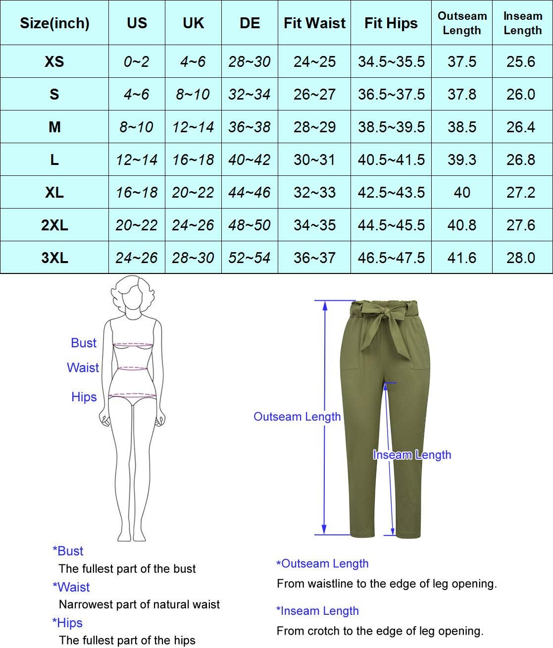 716VWBDpTbL. AC SL1317 GRACE KARIN Women's Cropped Paper Bag Waist Pants with Pockets Edu Expertise Hub Women & Business