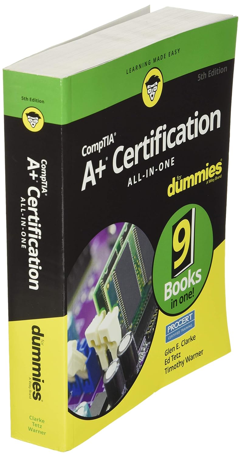 718g4A68UUL. SL1500 CompTIA A+ Certification All-in-One For Dummies (For Dummies (Computer/Tech)) Edu Expertise Hub IT Certification