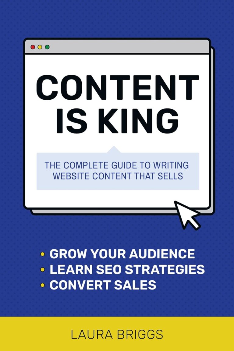 71IbhHmZ3L. SL1500 Content Is King: The Complete Guide to Writing Website Content That Sells Edu Expertise Hub Online Searching