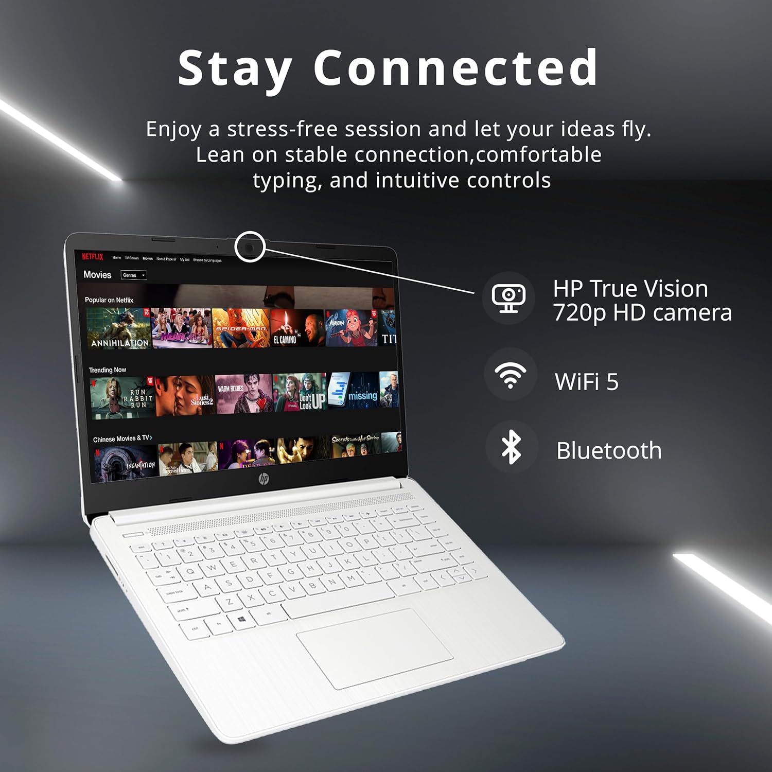 81w3ATyyUwL. AC SL1500 HP Stream 14" HD BrightView Laptop, Intel Celeron N4120, 4GB RAM, 64GB Storage, Intel HD Graphics, 720p Webcam, 1 Year Office 365, White, Win 11 S, 32GB Hotface USB Card Edu Expertise Hub Web Development & Design laptops desktops