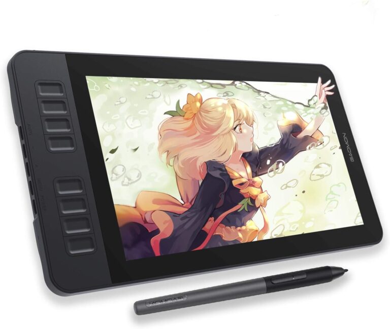 1733445072 61VvLxUvq2L. AC SL1500 GAOMON PD1161 Drawing Tablet with Screen, Digital Art Tablet with Battery-Free Stylus, Tilt, 8 Shortcut Keys for Paint, Design, Illustration, Editing, 11.6-inch Graphics Tablet for Mac, Windows PC Edu Expertise Hub Graphics & Design