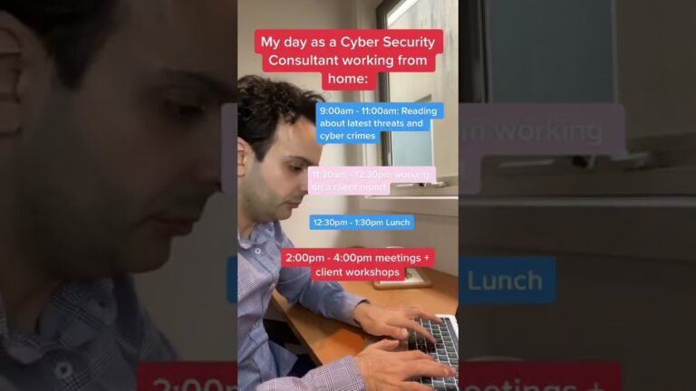 1733474285 maxresdefault Day in life of Cyber Security Consultant - Working from home Edu Expertise Hub Cyber